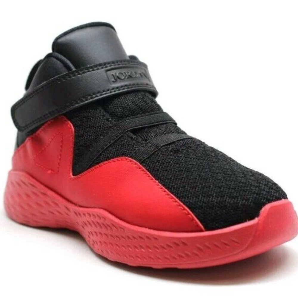 New Nike Jordan Formula 23 BT Black/Black-Gym Red (881471-001) Sz 4c